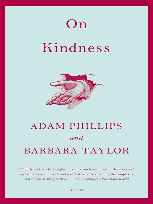 Title details for On Kindness by Adam Phillips - Wait list